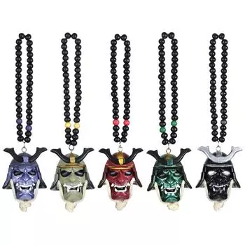 Японский шлем самурая кабуто они подвеска для автомобиля хання убийца дьявол маска зеркало заднего вида автомобиля подвеска стиль украшения