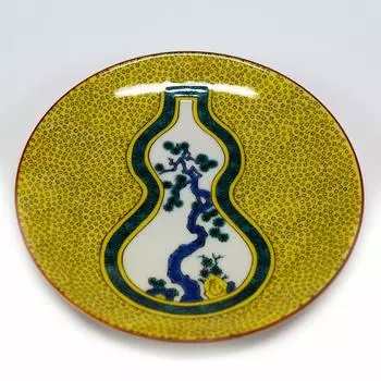 Японский склад стильный Кутани сервировочная тыква расколотая сосна японский сделано в подарок на день рождения тарелка, посуда, тарелка, карта, бренд, столовые приборы, Япония,