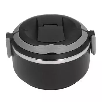 Японский стиль Bento Boxs нержавеющая сталь ланч-бокс портативный термо ланч-бокс для школы L