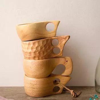 Японский стиль деревянная переносная чашка для чая домашняя кружка для кофе чай молочные чашки ручная кухонная утварь посуда для напитков 150-250