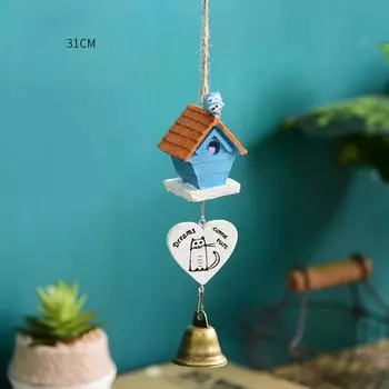 Японский стиль наружные колокольчики для украшения балкона комнаты внутренний звенящий дверной кулон лечебный стиль элитный колокольчик