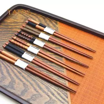 Японский стиль, натуральная деревянная проволока, украшение, посуда, экологически чистые палочки для еды, ценный подарок 1#