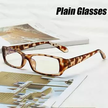Японский стиль оптические очки очки для женщин роскошные квадратные блокирующие синий свет простые очки модные женские очки леопардовый