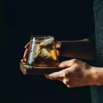 Японский стиль. Стеклянные кружки для пива Fuji, домашние чашки для завтрака, молока, сока, сетчатые красные стаканы для виски, блэкджека, Ins, кофейная посуда 201-300ml