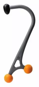 Японский TRIGGERPOINT Accucar Kane 03337 Жесткий массаж для миофасциального расслабления [Оригинальный продукт] плечи, спина, икры, подошвы, труднодоступные места, серый