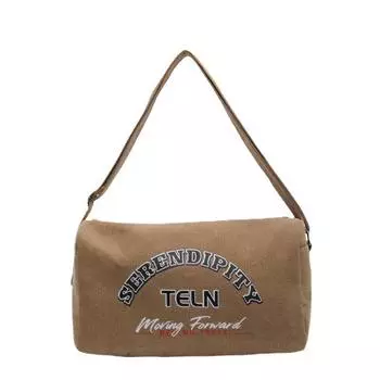 Японский вельветовый ins стиль ретро повседневная универсальная сумка-мессенджер женская, студенческий класс рюкзак сумка для пельменей хаки