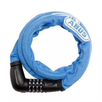 Японский велосипедный ключ ABUS, дорожный велосипедный ключ, бронированный тросовый замок, система оплаты за кражу, 120 см, синий, гибкий [подлинный продукт] [Tracer 6615C] синий