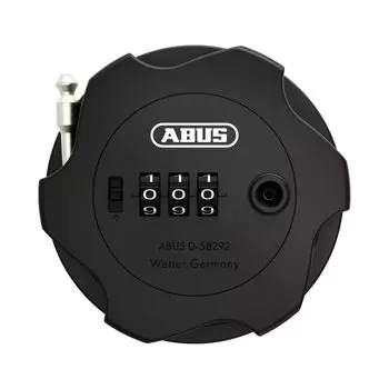 Японский велосипедный замок ABUS с дисковым циферблатом COMBIFLEX ADVENTURE Combiflex Adventure 75 см черный [Подлинный продукт] чёрный