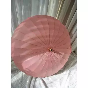 Японский ветростойкий зонтик от солнца из 24 костей из углеродного волокна с деревянной ручкой, супербольшой зонт от солнца из сухого молока