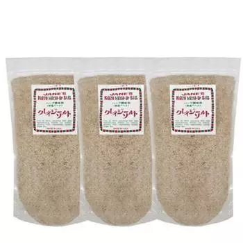 Японский зеленый чайный центр Jane Crazy Salt 1 кг, набор из 3 пакетиков Co., Ltd.