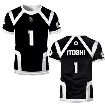 Японское аниме Blue Lock Сезон 2 Новые футболки Isagi Football Jersey Футболки для косплея Hyoma Chigiri Meguru Bachira Футболки Детская одежда S