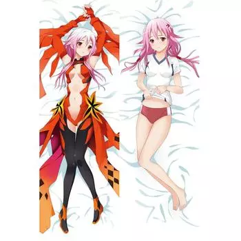 Японское аниме GUILTY CROWN Yuzuriha Inori, обнимающее тело, наволочка, наволочка, постельные принадлежности, подушки, отаку, чехлы 150x50cm