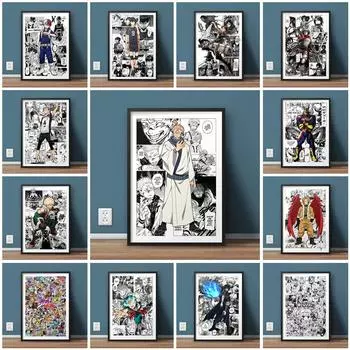 Японское аниме и манга «Странные приключения ДжоДжоДжо», дзюдзюцу, Цезарь, плакат «Убийца демонов», украшение для дома, плакат 21cm30cm NoFrame