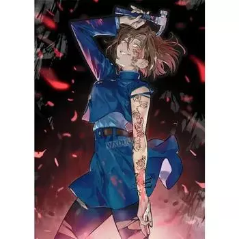 Японское аниме Магическая битва Холст Живопись Настенное искусство Постеры и Принты Настенные картины для гостиной Домашнее украшение Подарок 21cm30cm NoFrame