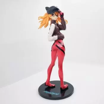 Японское аниме SORYU ASUKA LANGLEY Sportwear Shikinami Alter Red Cap Action Figure Collection Model