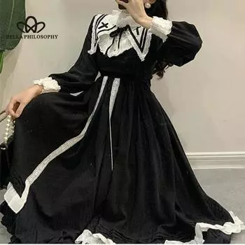 Женское осеннее платье M