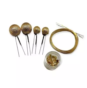 Японское украшение для волос, шар, золотая выпускная свадебная одежда, золото, канзаши, лист, мидзухики, церемония совершеннолетия, церемония, свадьба, Сити-Го-Сан золотой