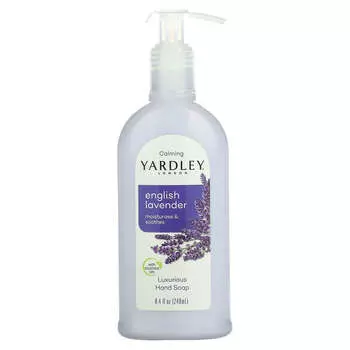 Yardley London, роскошное мыло для рук, английская лаванда, 8,4 жидких унций (248 мл)
