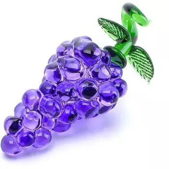 Яркая хрустальная статуэтка из хрустального фрукта, настольное украшение ручной работы, маленькая статуэтка из фрукта для дома Style 5