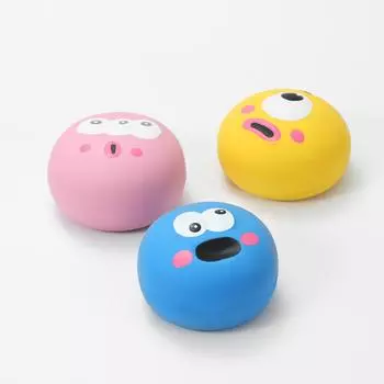 Яркая игрушка для собак Playmate, эмодзи, очень маленькая, упаковка из 3 предметов