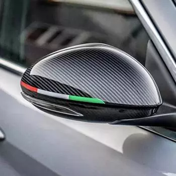 Яркая наклейка на автомобильное зеркало Non-Fading Universal Auto Fashion Stripe Наклейки