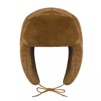 Яркая осенне-зимняя однотонная шляпа Lei Feng теплых тонов для мужчин и женщин OneSize белый