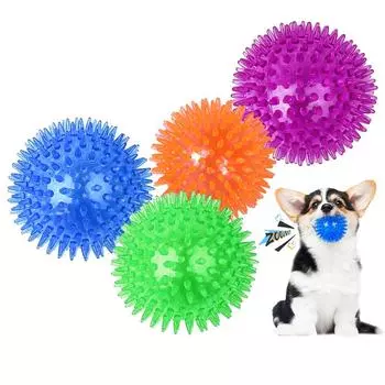 Яркие цвета, жевательная игрушка для домашних животных, интерактивная мягкая щетка для чистки зубов, 1 шт., пищащие, надувные мячи для тренировок на открытом воздухе, устойчивые к укусам, ювелирные изделия, аксессуары оранжевый