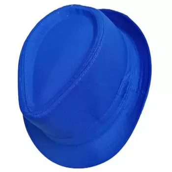 Яркие фетровые шляпы конфетного цвета, британская модная шляпа в стиле джаз, весна/лето, корейский выпуск, молодежная универсальная модная парная шляпа-ведро от солнца королевский синий