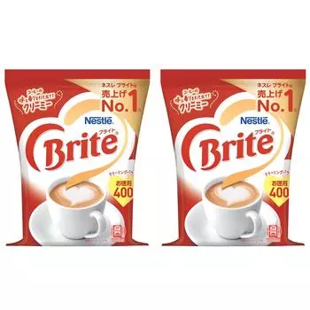 Яркий 400 г x 2 266 сливочный порошок Nestl пакеты, стаканчики,