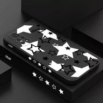 Яркий чехол для телефона со звездным небом для Xiaomi Redmi Note 12 11 11S 11T 10 10A 10T 10S 9T 9 8 7 Pro Plus 10C 9A 9C 9T 4G 5G Redmi Note 12 4G светло-зеленый