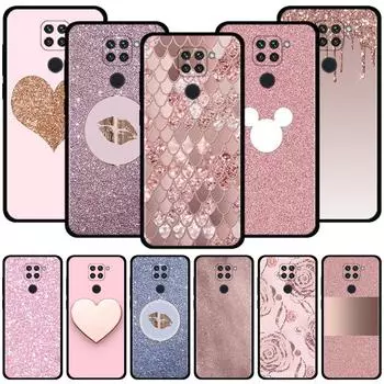 Яркий чехол с розовым рисунком для Xiaomi Redmi Note 10 Pro Max 5g 9 4g 9t 9s 8 8t 7, чехол для Redmi K40 Pro Plus 9 9a 9c Shell For Redmi K40