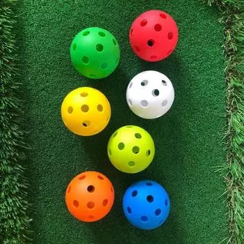 Яркий цветной шарик для отверстий, легкий, безопасный, 74 мм, для пола One Size