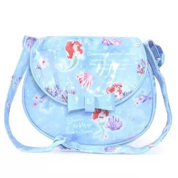 [Яркий конфетный стиль] Disney Pochette Crossbody Водоотталкивающая Легкая Устойчивая к пятнам Не мнется Сумка через плечо для девочек Ариэль THE