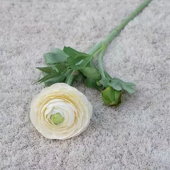 Яркий подробный искусственный цветок красивая ручная работа ткань имитация пиона для дома розы красного