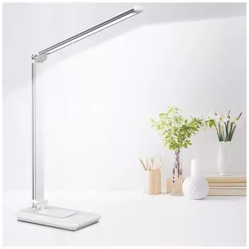 Яркий светодиодный стол, легко устанавливается на подставку, плавная регулировка цвета, 5 уровней, высокий стол, светодиодный USB-стол, легко устанавливается на столешницу, рабочий стол может работать от таймера