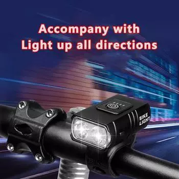 Яркий велосипедный фонарь T6 Led Front Usb перезаряжаемый MTB горный велосипедный фонарь 1000Lm велосипедный фонарь фонарик для велоспорта скутера