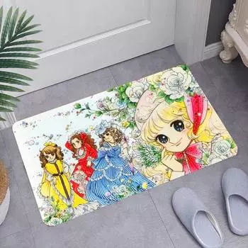 Яркий женский коврик с мультяшным принтом, Нескользящий напольный коврик, ковры для детской комнаты, домашний декор, кухонный коврик для прихожей, ковры для спальни 40x120cm