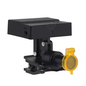 Яркость зубчатой шестерни фары 4 СИД 5В беспроводная регулируемая с оптическим фильтром US PLUG