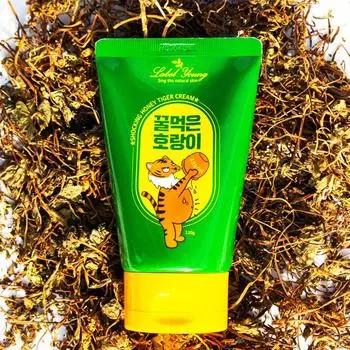 Ярлык Young Shocking Honey Tiger Cream - Центелла и мед (Увлажнение и успокоение, 70 мл)