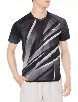 YASAKA настольный теннис рубашка линия Bolt униформа унисекс официально одобрено черный SS Y243 JTTA (90) чёрный