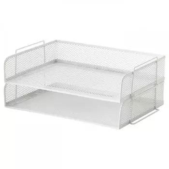 Коробка для документов IKEA DR NJ NS белая
