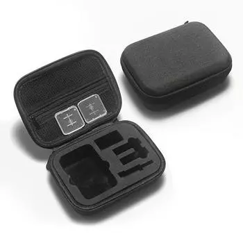 Ящик для хранения экшн-камеры, защитный чехол для переноски камеры, противоударный пылезащитный чехол для хранения экшн-камеры 3/4 чёрный