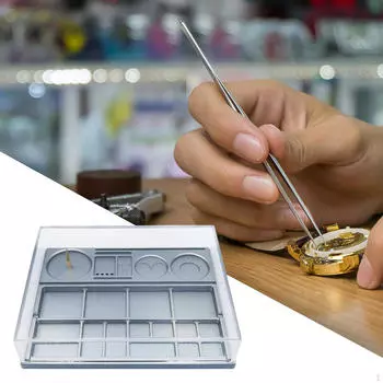 Ящик для хранения аксессуаров для часов, винтовых компонентов, инструментов для ремонта style A