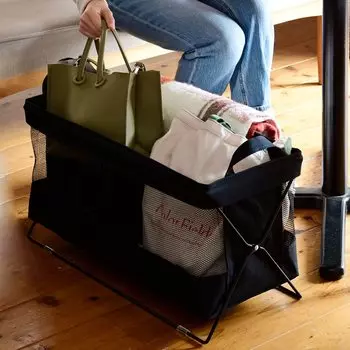 Ящик для хранения багажа складной дышащий SW x Глубина 26 x Высота для хранения белья Простая сборка Черный [Yamazen] (Широкий) (Ширина 60,5 33см) HTB-SW(BK) чёрный