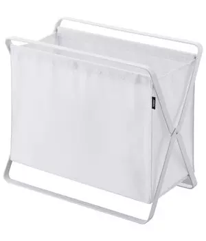 Ящик для хранения багажа Yamazaki Jitsugyo, белый, Ш46 x Г29 x В40 см, складной, башенный, для хранения багажа 3544 (Ямадзаки) приблизительно. (при использовании) белый