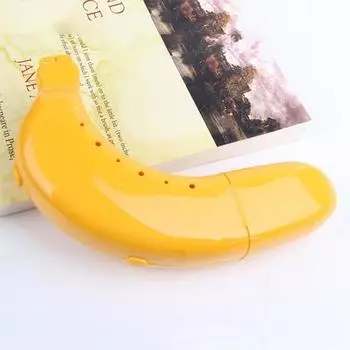 Ящик для хранения бананов с отверстиями, пищевой, не содержит бисфенола-А, многоразовый, легко чистится, на открытом воздухе