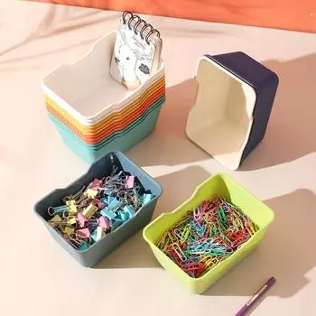 Ящик для хранения большой емкости, многофункциональный контейнер для хранения, настольный органайзер для хранения косметики