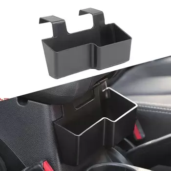 Ящик для хранения центральной консоли автомобиля, подлокотник-органайзер, лоток для Jeep Wrangler JK JKU 2011-2017, аксессуары, черный