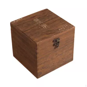 Ящик для хранения чайных банок с замком-защелкой, уникальная портативная коробка, свободная упаковка