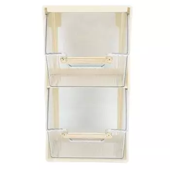 Ящик для хранения чайных пакетиков, отдельное хранение, большое отверстие, красивый органайзер для чайных пакетиков для капсул кофе белый